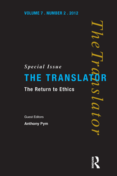 The Return to Ethics 