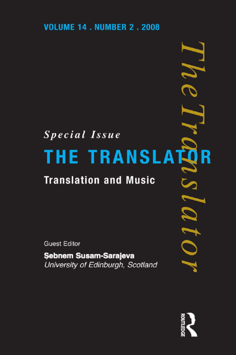 Cover image for book Translation and Music