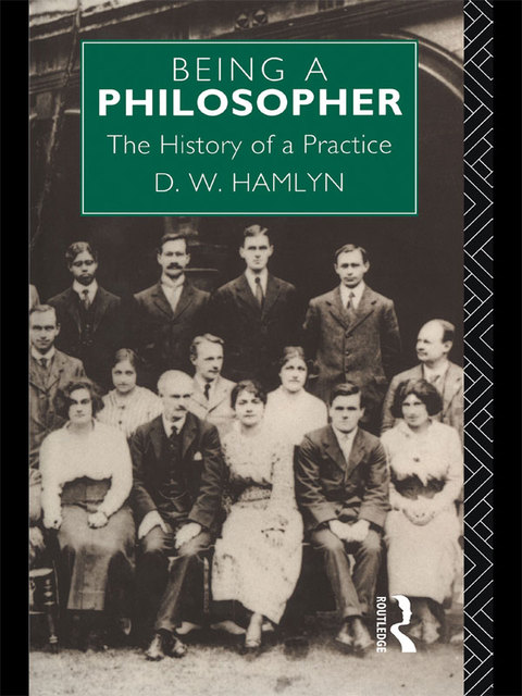Cover image for book Being a Philosopher