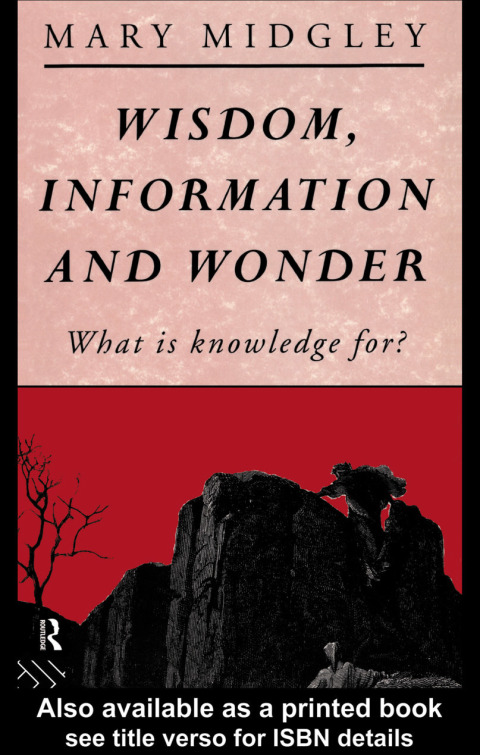 Cover image for book Wisdom, Information and Wonder