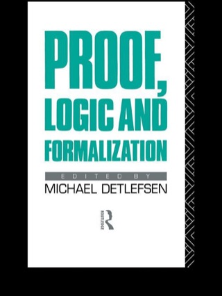 Proof, Logic and Formalization