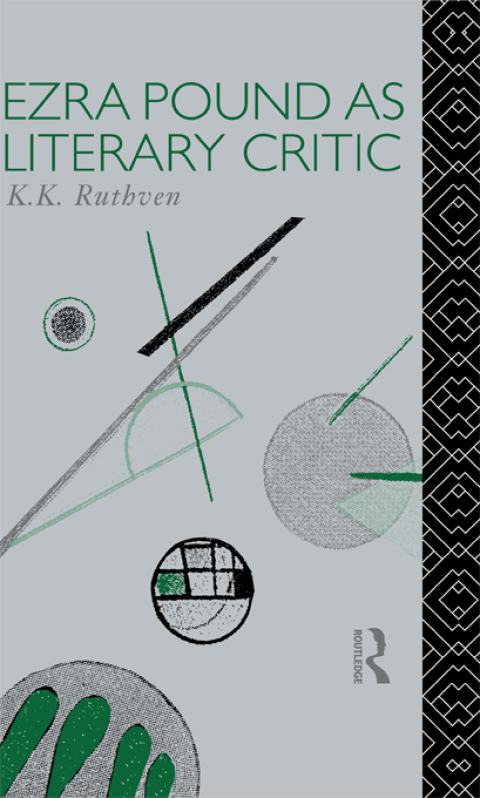 Cover image for book Ezra Pound as Literary Critic