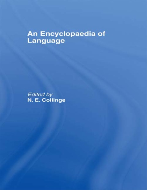 Cover image for book An Encyclopedia of Language