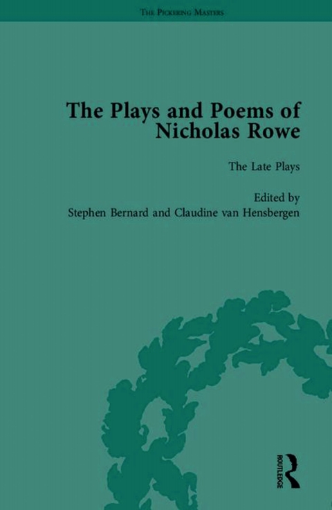 Cover image for book The Plays and Poems of Nicholas Rowe