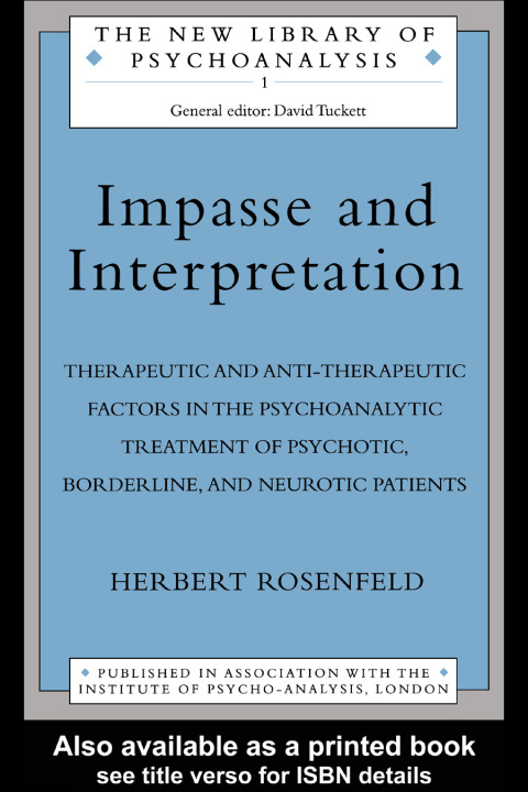 Cover image for book Impasse and Interpretation