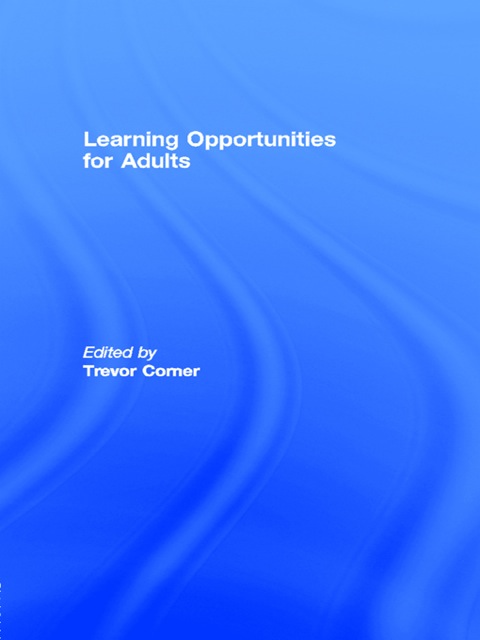Cover image for book Learning Opportunities for Adults