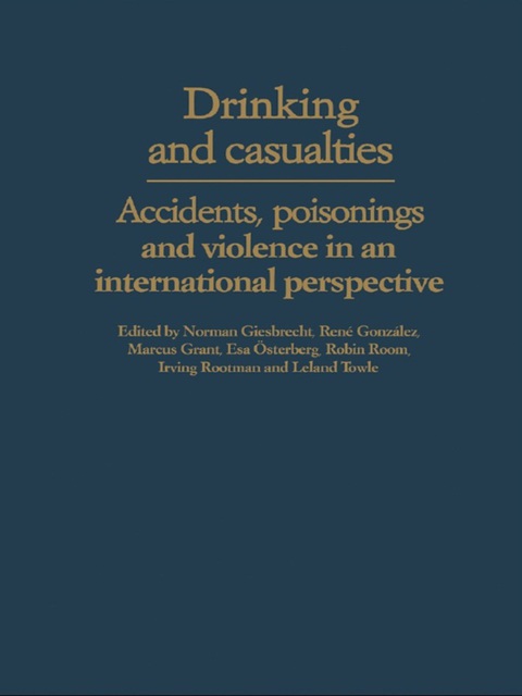 Cover image for book Drinking and Casualties