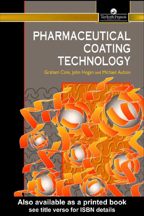 Cover image for book Pharmaceutical Coating Technology