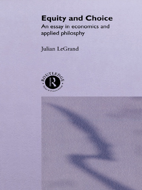 Cover image for book Equity and Choice