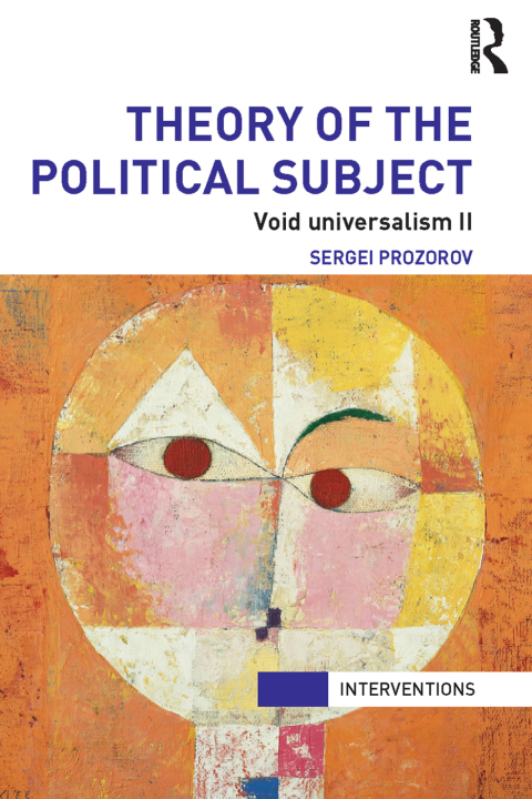 Cover image for book Theory of the Political Subject