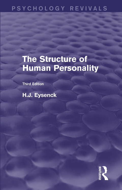 Cover image for book The Structure of Human Personality (Psychology Revivals)