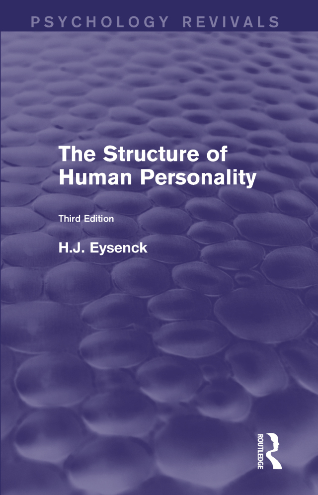 The Structure of Human Personality (Psychology Revivals)