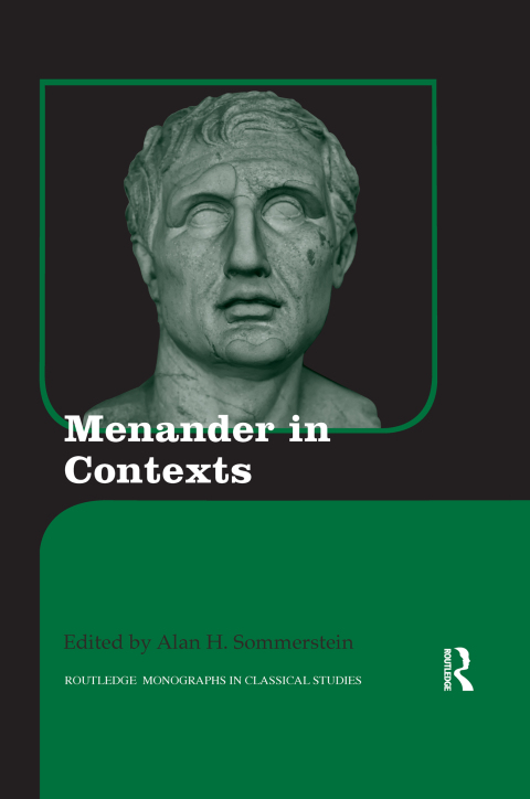 Cover image for book Menander in Contexts