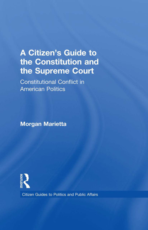 Cover image for book A Citizen's Guide to the Constitution and the Supreme Court