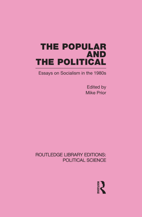 Cover image for book The Popular and the Political