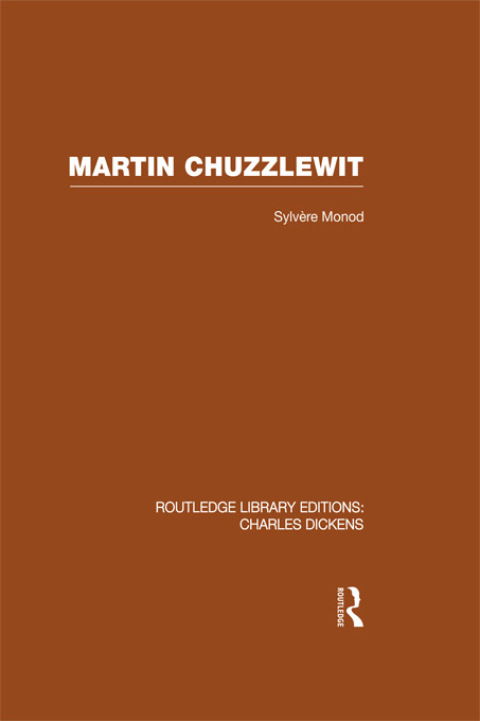 Cover image for book Martin Chuzzlewit (RLE Dickens)