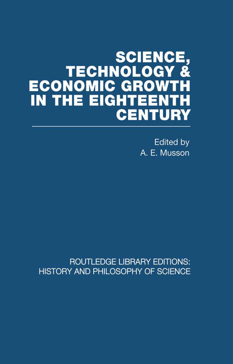 Cover image for book Science, technology and economic growth in the eighteenth century