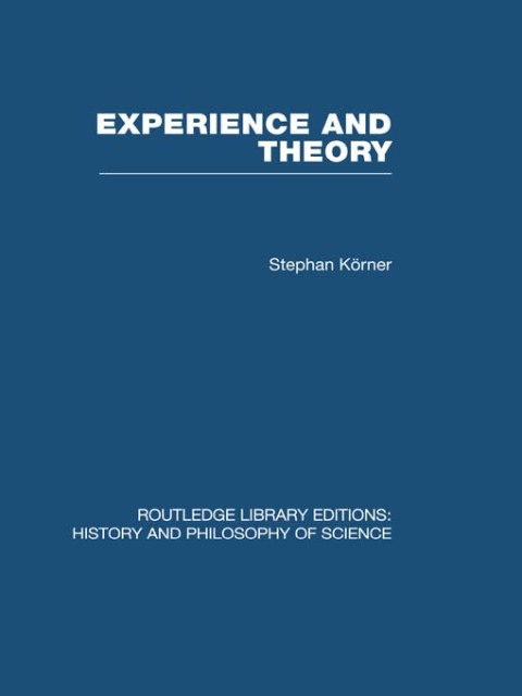 Cover image for book Experience and Theory