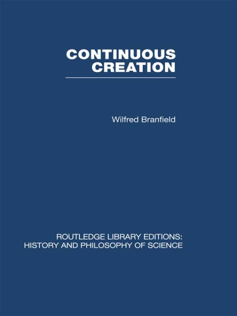 Cover image for book Continuous Creation