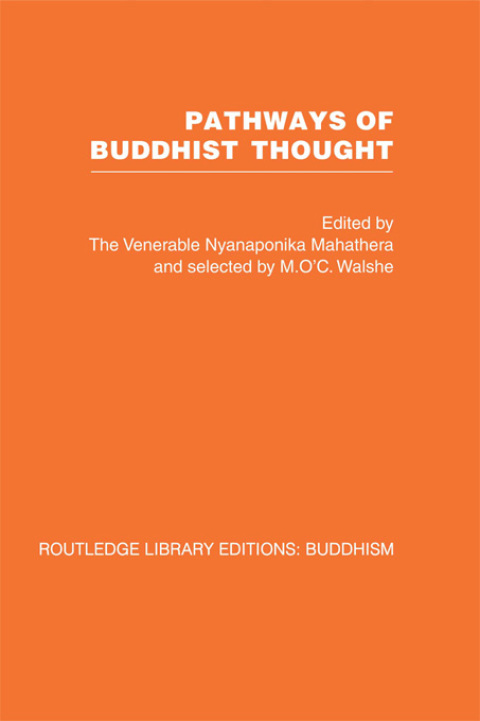 Cover image for book Pathways of Buddhist Thought