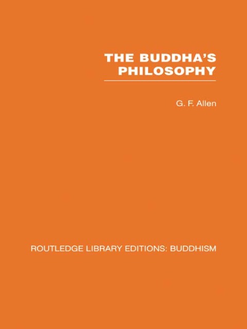 Cover image for book The Buddha's Philosophy