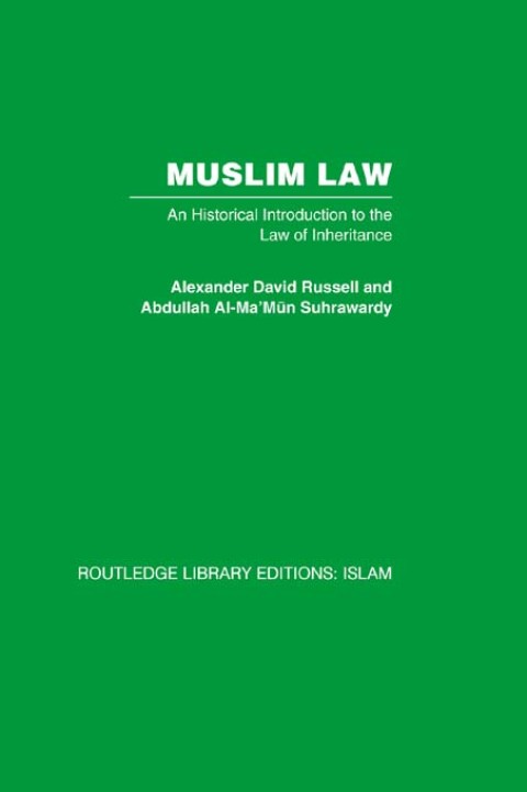 Cover image for book Muslim Law