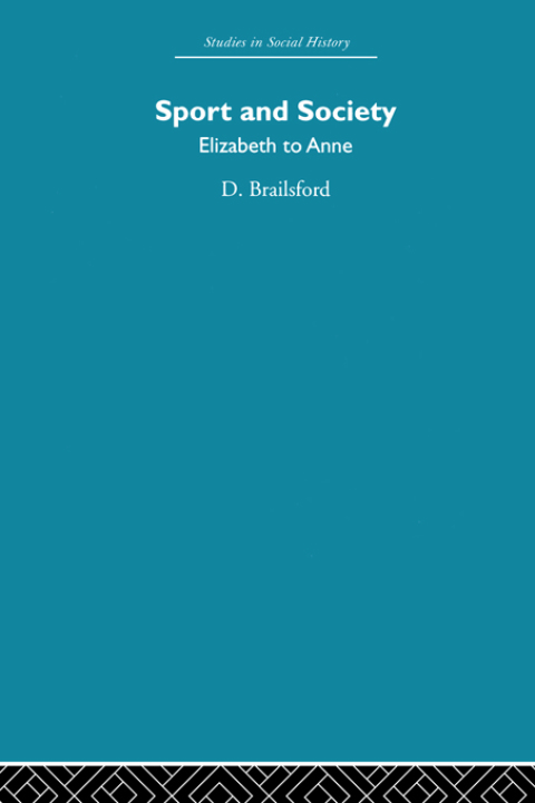 Cover image for book Sport and Society