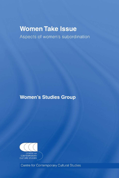 Cover image for book Women Take Issue