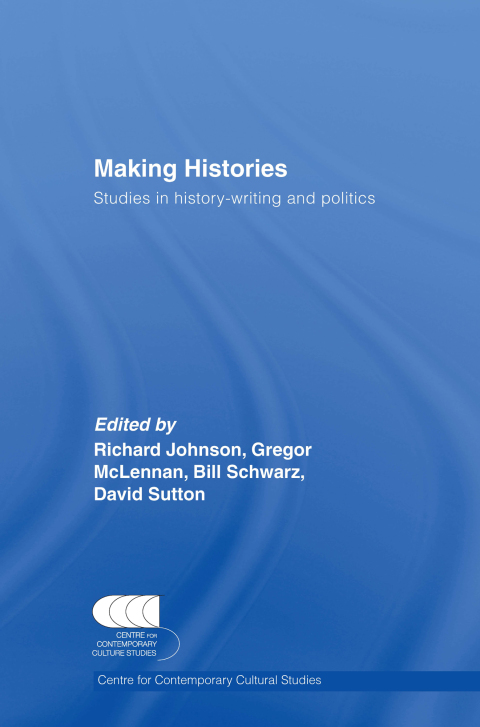 Cover image for book Making Histories