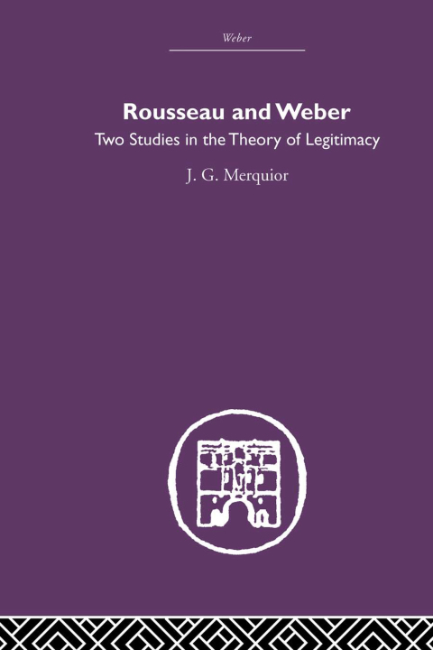 Cover image for book Rousseau and Weber