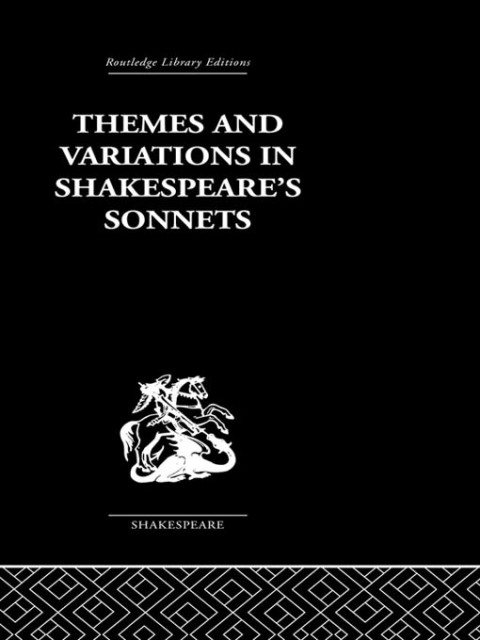 Cover image for book Themes and Variations in Shakespeare's Sonnets