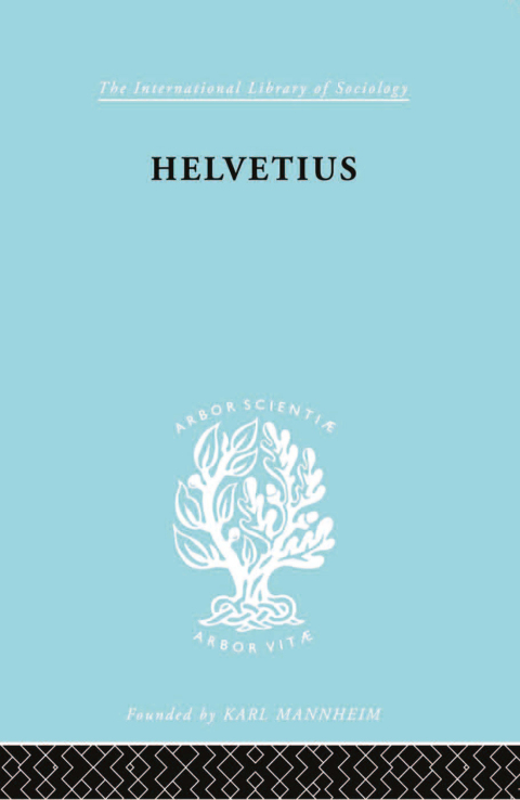 Cover image for book Helvetius