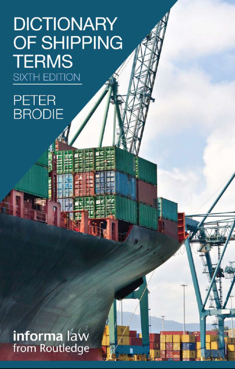 Cover image for book Dictionary of Shipping Terms