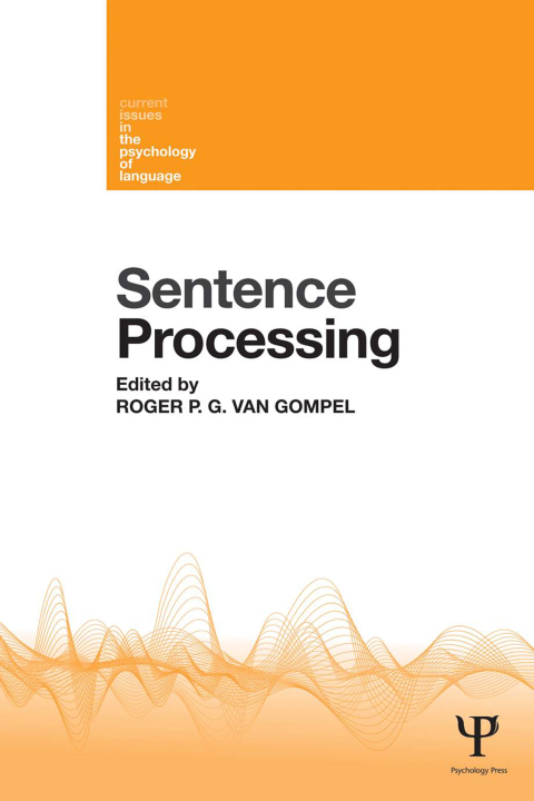 Cover image for book Sentence Processing