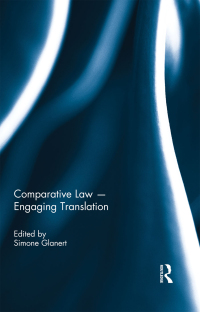Cover image: Comparative Law - Engaging Translation 1st edition 9780415642705
