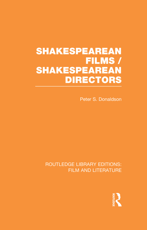 Cover image for book Shakespearean Films/Shakespearean Directors