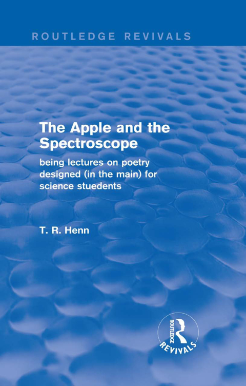 Cover image for book The Apple and the Spectroscope (Routledge Revivals)