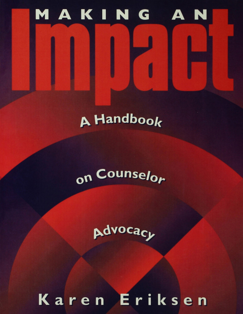 Cover image for book Making An Impact: A Handbook On Counselor Advocacy