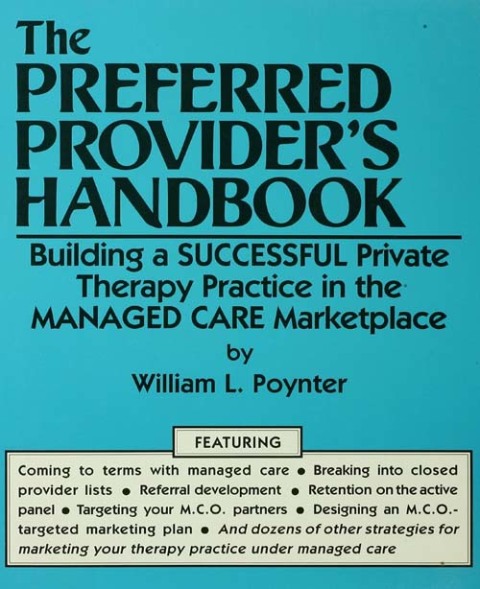 Cover image for book The Preferred Provider's Handbook