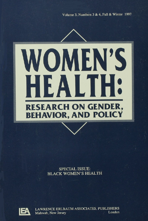 Cover image for book Black Women's Health