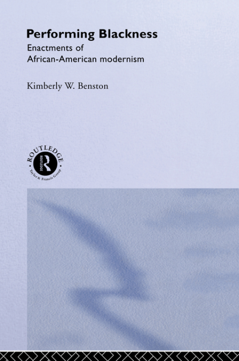 Cover image for book Performing Blackness