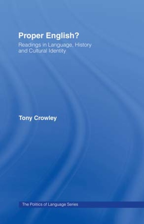 Cover image for book Proper English