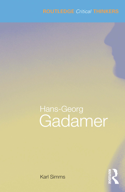Cover image for book Hans-Georg Gadamer