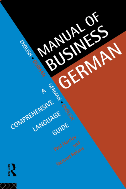 Cover image for book Manual of Business German