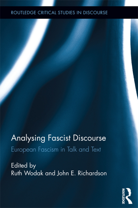 Cover image for book Analysing Fascist Discourse