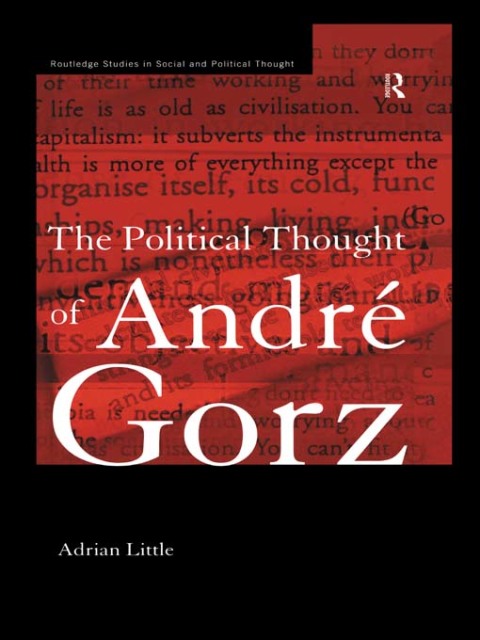 Cover image for book The Political Thought of Andre Gorz