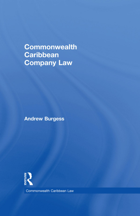 Cover image for book Commonwealth Caribbean Company Law