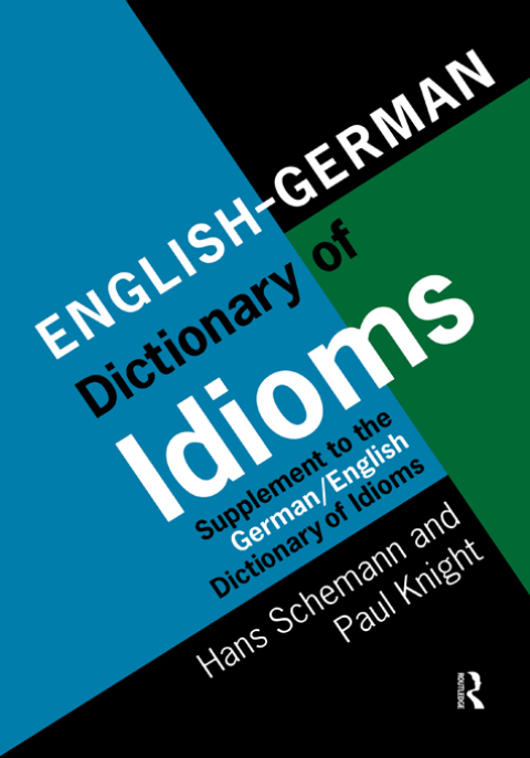 Cover image for book English/German Dictionary of Idioms