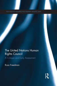 Cover image: The United Nations Human Rights Council 1st edition 9780415640329