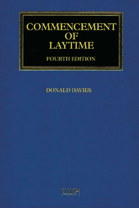 Cover image for book Commencement of Laytime